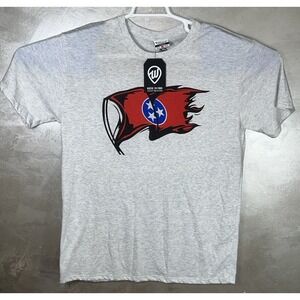 Tennessee State Flag Where I'm From Super Soft Jersey T Shirt Men's Large New